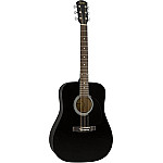 Squier SA 150 Dreadnought Acoustic Guitar Gloss Black Finish